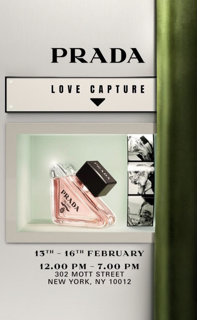 Prada Beauty Love Capture Photobooth — NYC for FREE